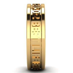 Handcrafted: Watchtower Bible Lapel Pin Polished Brass Finish image 19