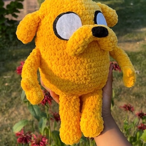 Jake Dog häkeln Plüschtier Muster NICHT PHYSIKALISCHER PRODUKT