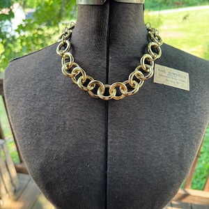 Chunky Gold Statement Necklace