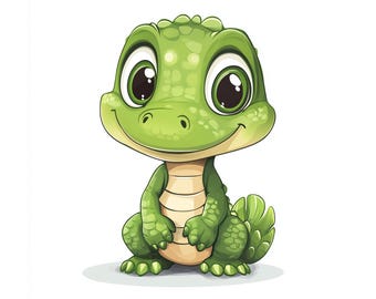 Väggkonst för barnrum med krokodil, söt krokodiltryck, djungelsafaridjur, barnrumsdekor, utskrivbar, digital nedladdning