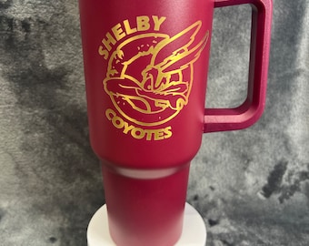 Shelby Coyotes 40 ounce Tumbler Mug