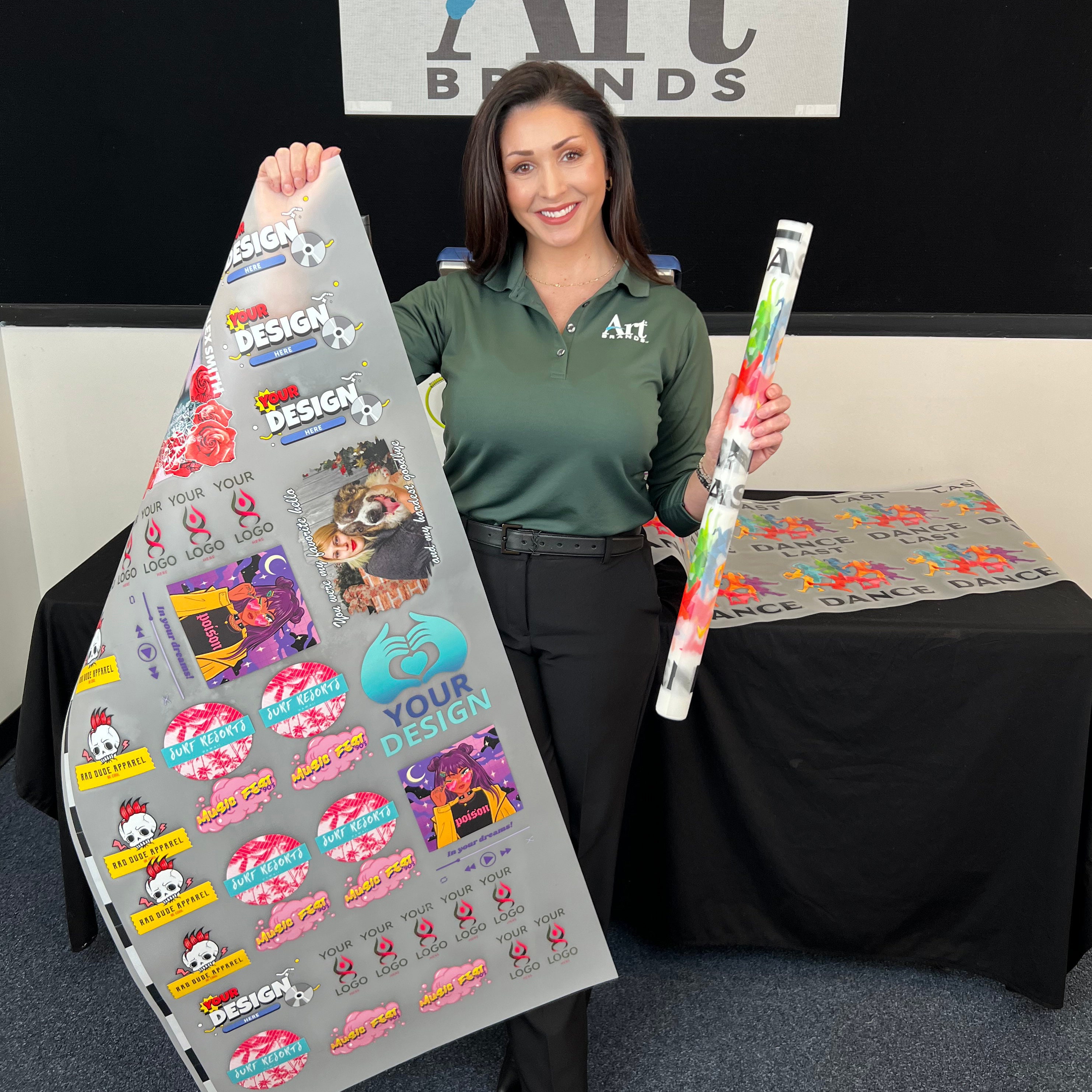 DTF Gang Sheet Heat Transfers, Custom Ready to Press, Direct to Film, Wholesale DTF Bulk Pricing