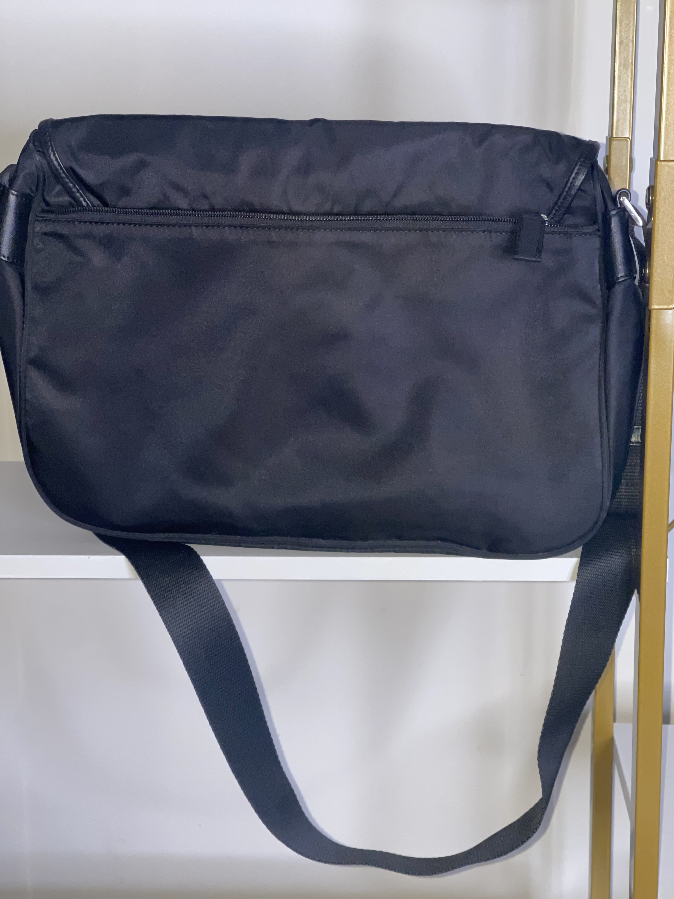 Vintage Prada Nylon Messenger Bag - Etsy
