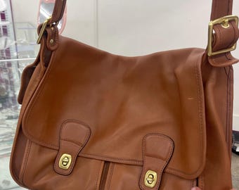 Vintage Coach Berkeley Field Bag Retro 1990s RARE + Preppy + 5284