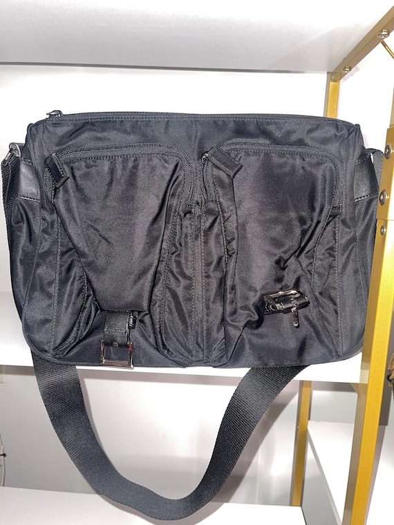 Vintage Prada Nylon Messenger Bag - Etsy