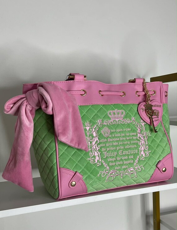 Juicy Couture Juicy Tale Tote Bag in Retro Green