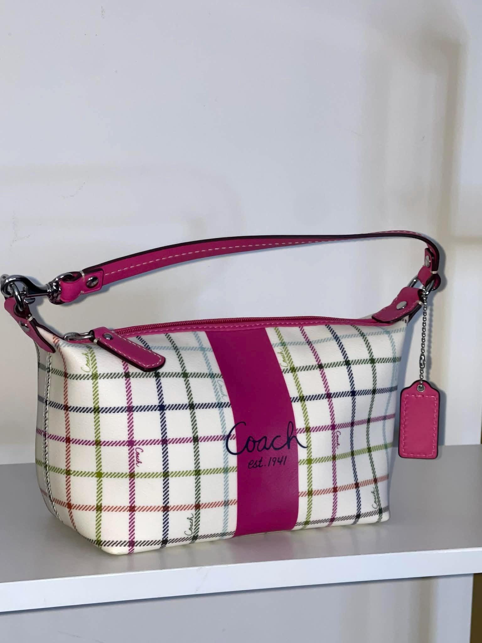 Coach Heritage Y2K Plaid Vintage Purse - Etsy