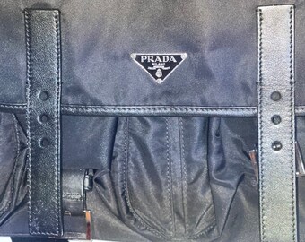 Vintage Prada Nylon Messenger Bag