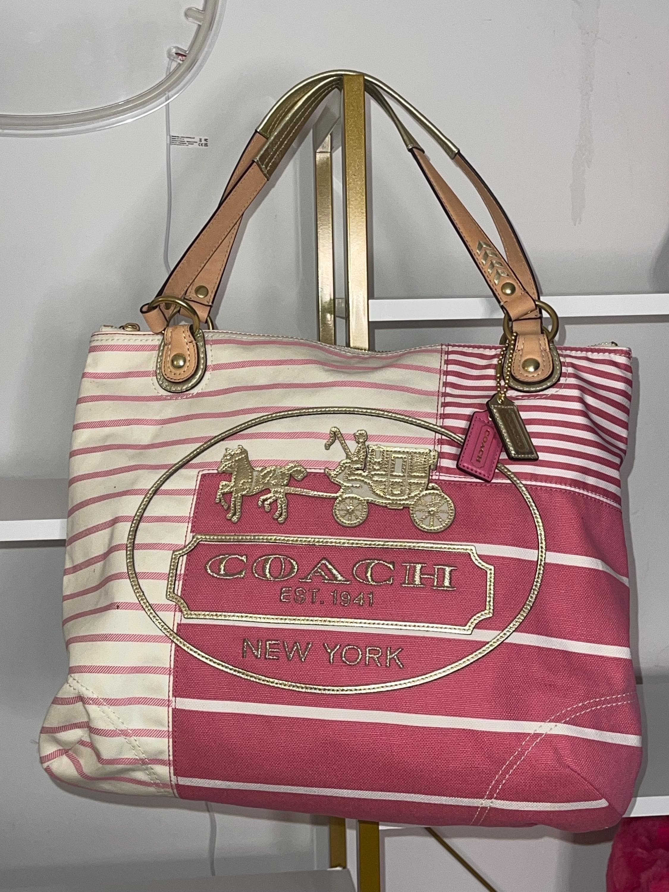 Coach Patchwork Purse Pink - Etsy