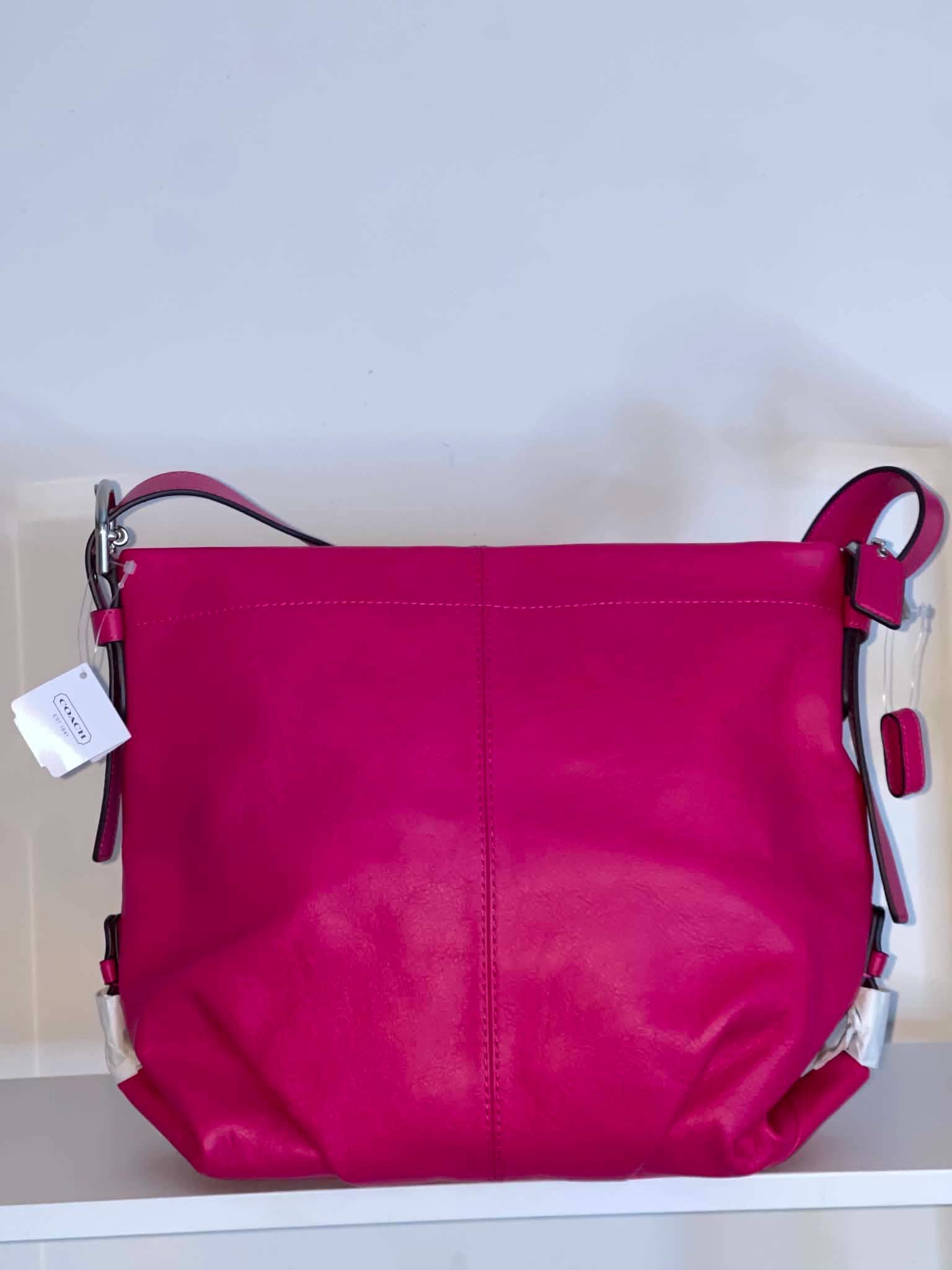 Vintage Coach Pink Hobo - Etsy