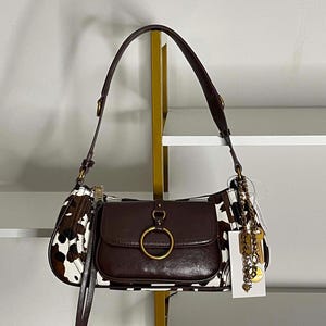 Steve Madden Cow Baguette Style Handbag