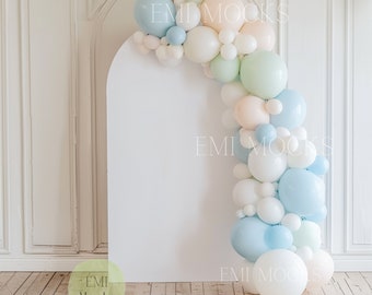 Balloon Arch Backdrop Mock Up - Balloon Mock Up - Balloon Backdrop Mock Up - Arch Mock Up - Arch Balloon Mock Up- Photography Backdrop Mock