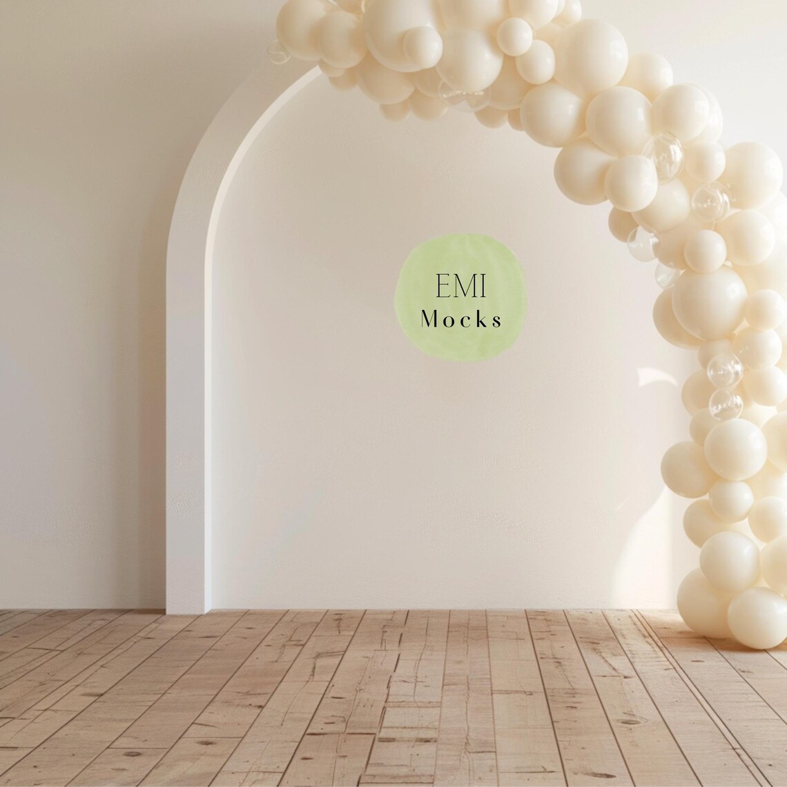 Aperturee Masquerade Arch Wall Balloons Photography Backdrop