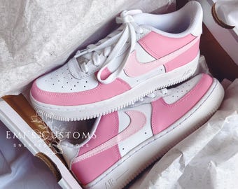 mint green and pink nike shoes