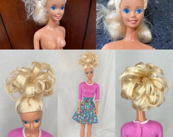 1991 Vintage Moda Juego Mattel Barbie Muñeca