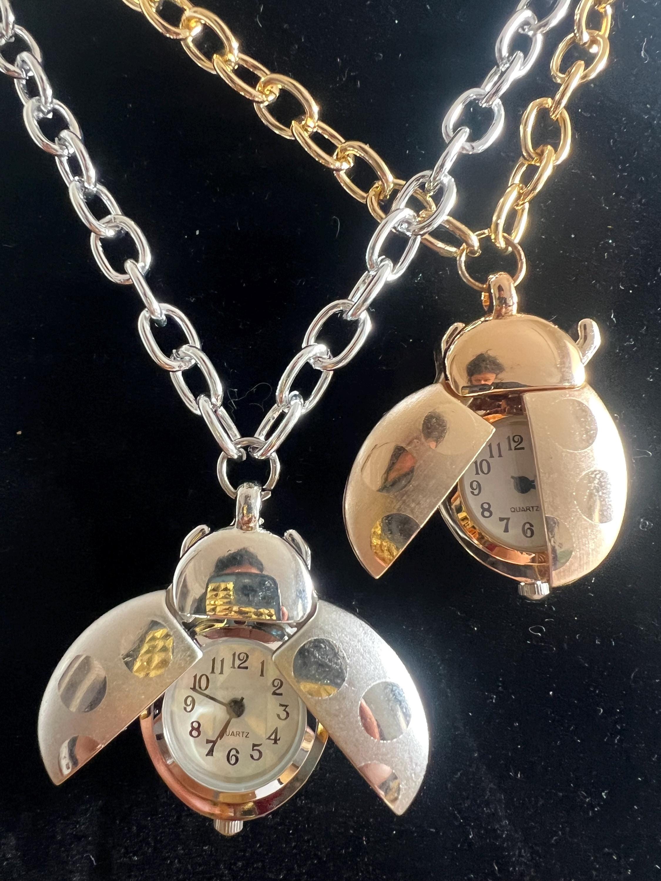 Moon Jewelry Necklace Steampunk Vintage Watch Parts Steam Punk Unusual Gifts For Women