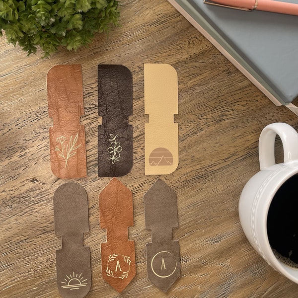 Round Personalized Magnetic Bookmark