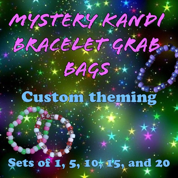 Mystery Kandi Single Bracelets | Grab bag | Fun Bracelets for a Fun Occasion