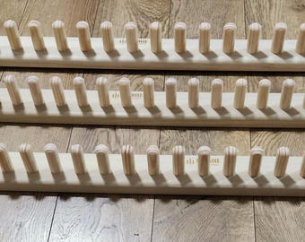 Chunky Yarn Loom, 30", 35", 48", 60" and 72" knitting looms, blanket loom, chunky