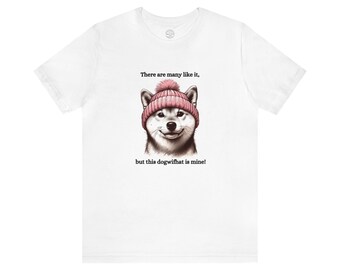 dogwifhat Shiba Inu Unisex Jersey Short Sleeve Tee