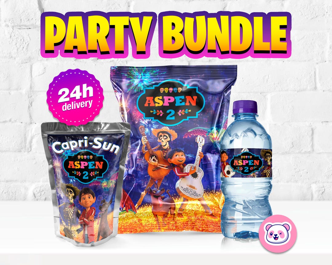 Coco Birthday Party Bundle: Personalized Printable (digital File) - Etsy