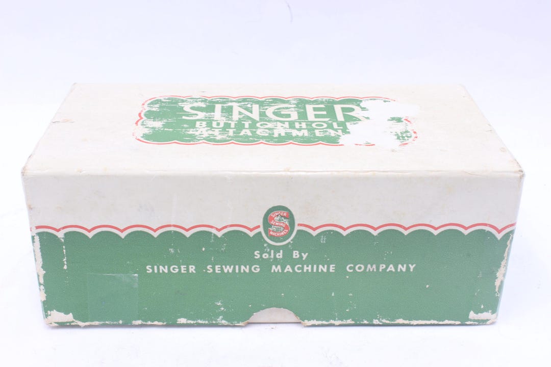 Old Singer Sewing Machine Buttonhole Attachment Accessory No. 121795 - Etsy