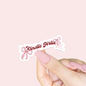 Kindle Girlie Banner Sticker