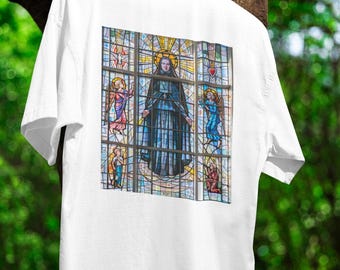 Saint Cabrini kinder-T-shirt - Italiaans-Amerikaans Saint Heavy Cotton T-shirt