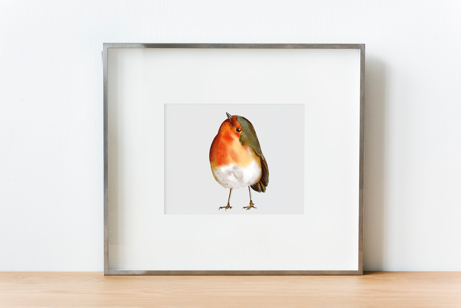 PRINTABLE Robin Print, Watercolor Bird, Wall Art, Poster, Robin ...