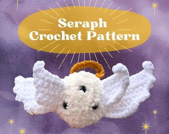 Patrón de crochet de ángel serafín bíblicamente preciso (PDF)