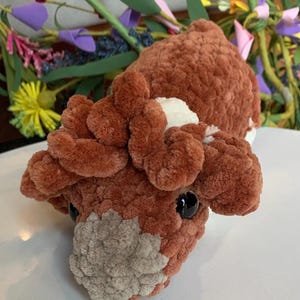 Highland Cow Plush | Mini Highland Cow | Baby Cow | Plushie | Handmade Stuffed Animal | Crochet