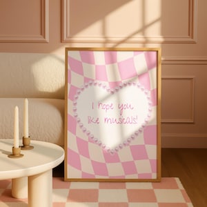 I Hope You Like Musicals | Musical Theatre Wall Art | Theatre Kid Poster | Theatre Lover Poster | Stage Actor Gift | Musical Theatre Gift