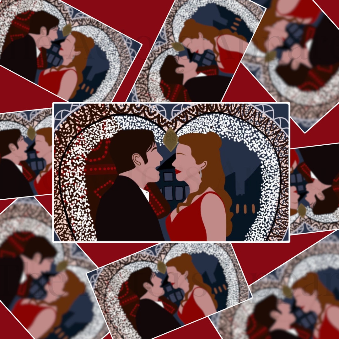 Romantic Moulin Sticker | Minimalistic Art | Actor Sticker | Actor ...