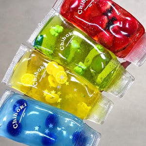 Toothpaste Tube Squishy, Fruit Filled Squeeze Toy, Soft Slow Rising Fidget Toy, Sensory Stress Relief Toy, Funny Desk Gift