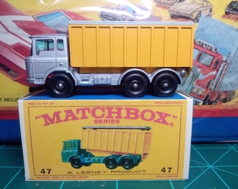 Matchbox #47 DAF Tipper Container Truck