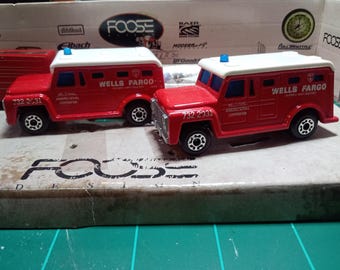 Matchbox Wells Fargo Armored Trucks #69
