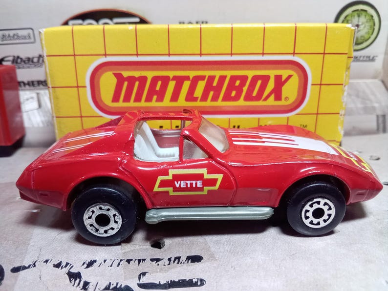 Matchbox #58 Corvette T Top - Etsy
