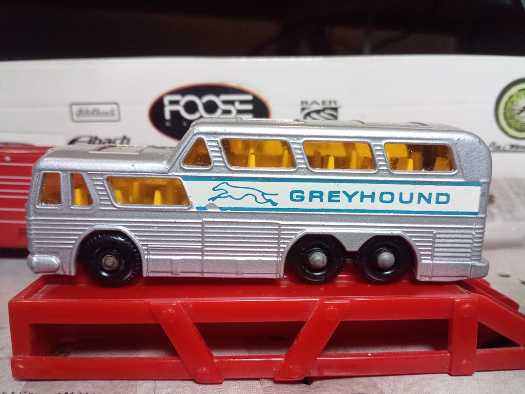 Matchbox #66 Greyhound Coach - Etsy