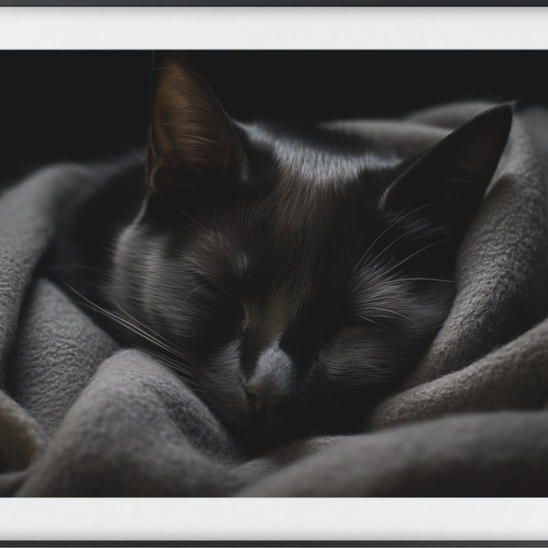 Samsung Frame TV Art, Cat, Art For Frame Tv, Instant Download, Digital Download, TV Frame Art,