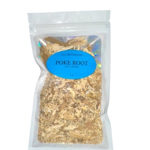 POKE BERRY ROOT-Phytolacca Americana-Cut & Sifted