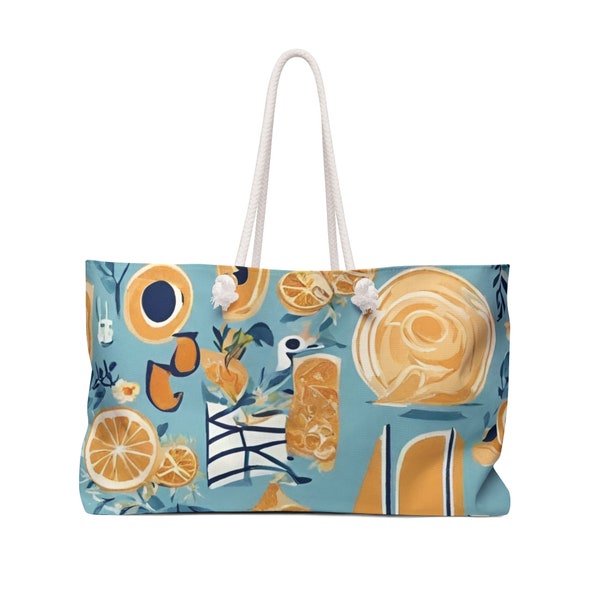 Mediterranean Sea Weekender Bag