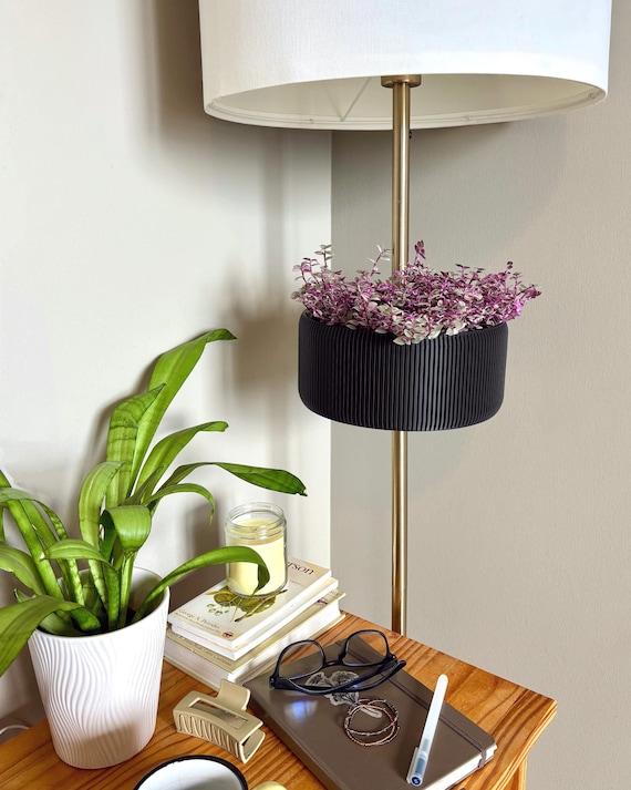 Plant Pot for Standing Lamps - Space-saving 3D Printed Indoor Planter for  Floor Lamp, Modern Home Decor & Unique Gift for Plant Lovers - Etsy