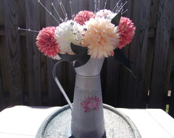 Fiori finti, composizioni floreali, vasi unici, vasi di fiori, fiori artificiali, vasi fatti in casa, fiori