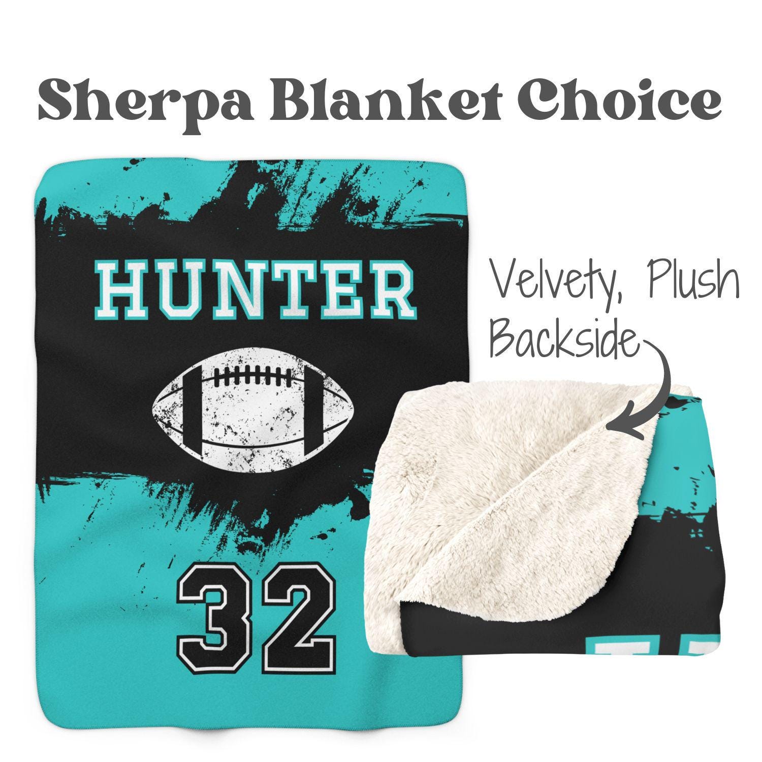 Wrestling Team Blanket Personalized with Name Custom Wrestler Player Gifts Customized Boys Sports Team Senior Night High School Grad Gifts