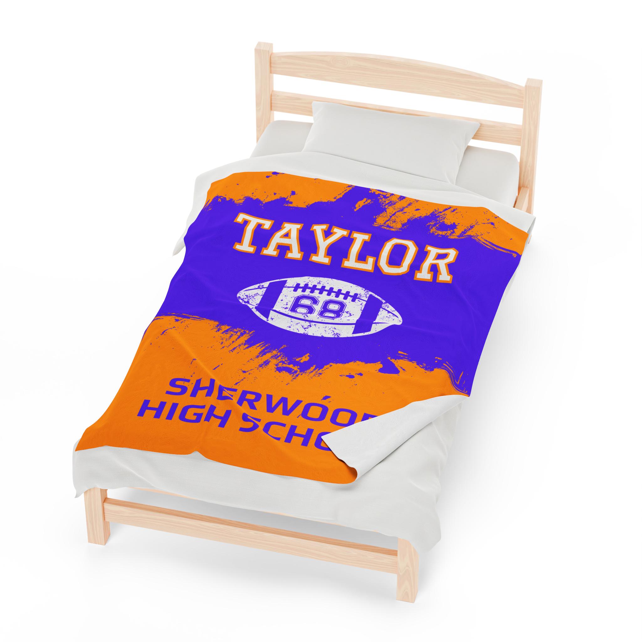 Wrestling Team Blanket Personalized with Name Custom Wrestler Player Gifts Customized Boys Sports Team Senior Night High School Grad Gifts