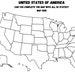 United States States Quiz Printable Geography Test, Educational USA Map Activity, Learning Game ...