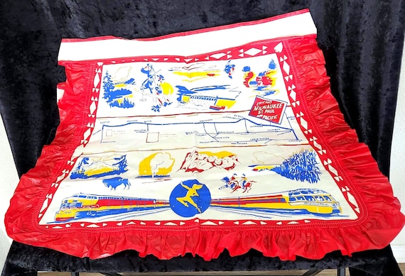 Hiawatha Railway Apron 1950s Vintage Excellent Condition
