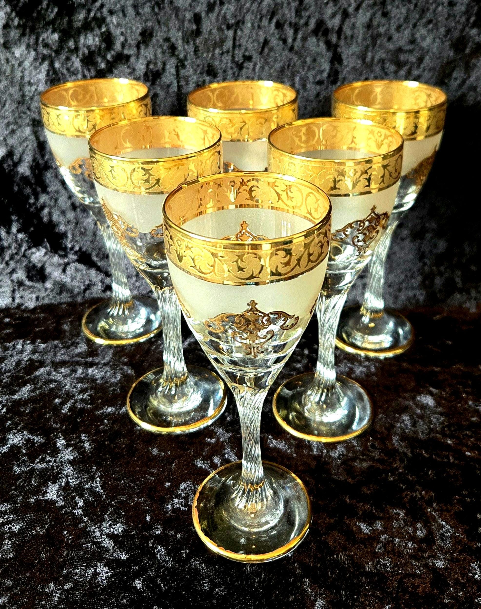 Set sei bicchieri vintage - La pulce con il tarlo
