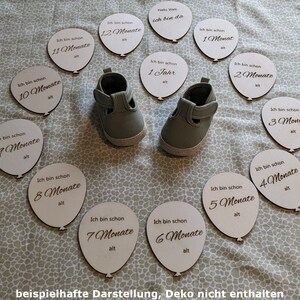 14 Meilensteine für das erste Jahr des Babys, Meilensteinkarten aus Holz, Lasergravur auf Monatskarten, Geschenk, Babyparty, Schwangerschaft