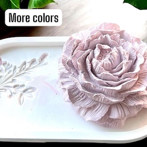 Peony Aroma Stone Valentine Gift Set Diffuser Home Decor Essential Oil Decorative Flower Passive Eco-Friendly Mom Birthday Sister